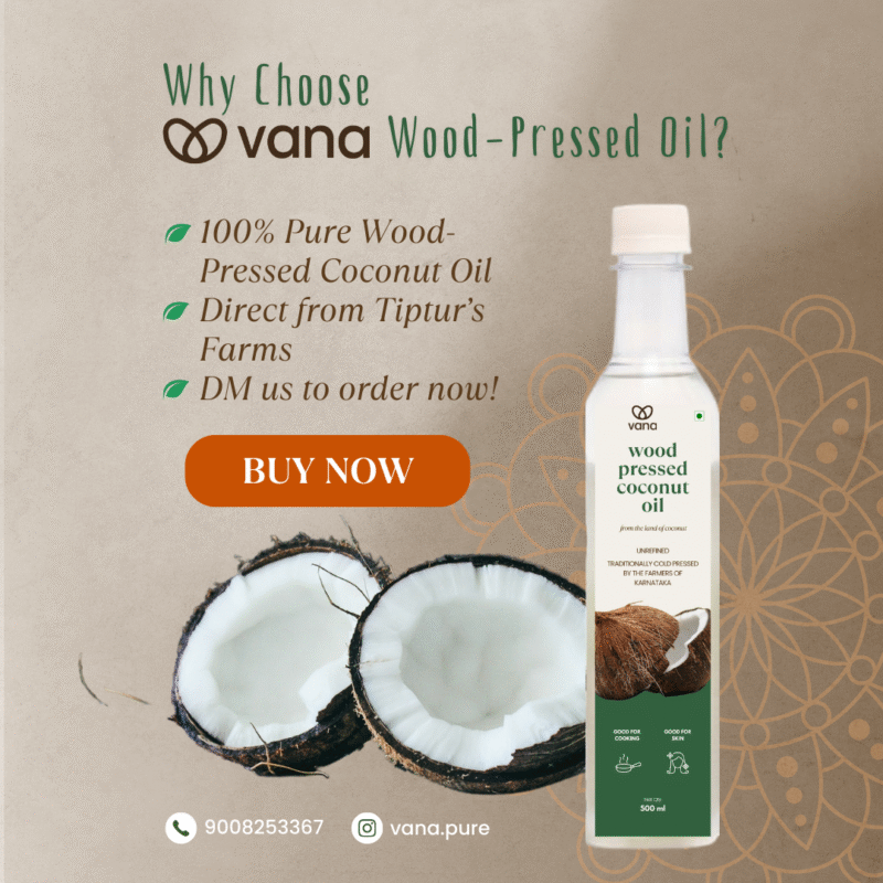 Vana Cold Pressed Coconut Oil – 500ml - Image 2